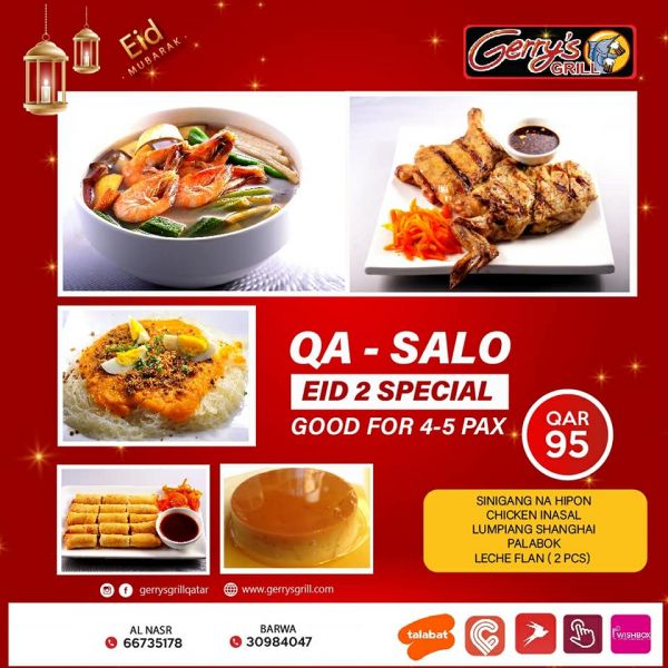 Gerry's Grill Qatar offers 2020 12458 Restaurants