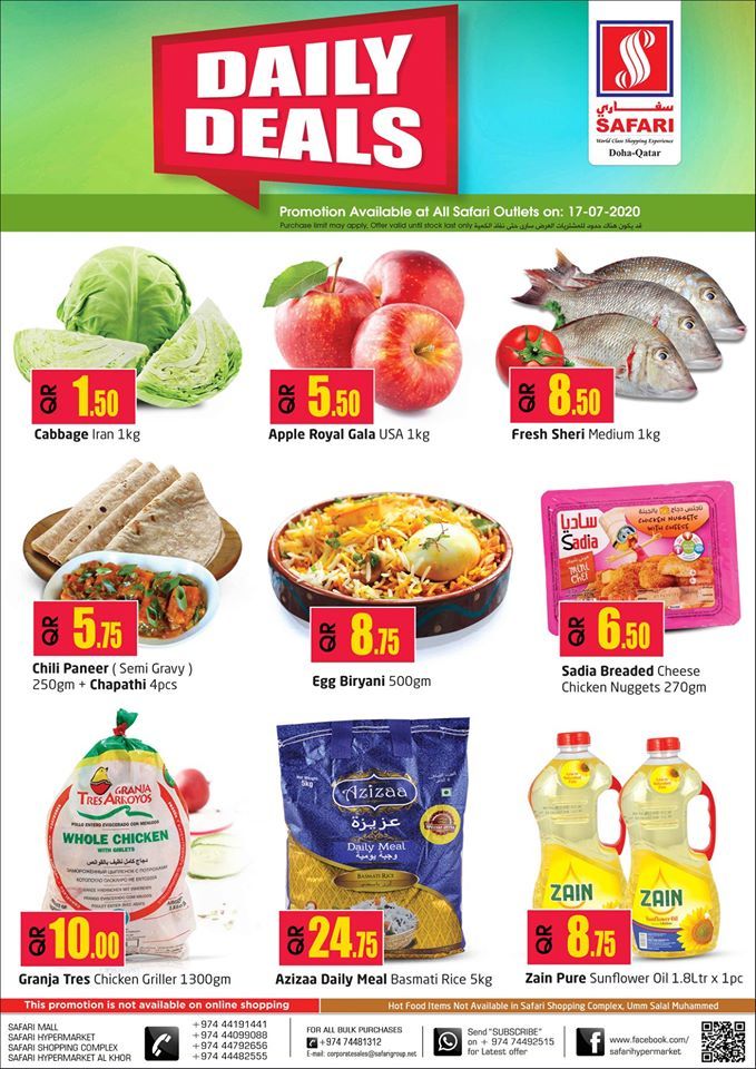 Safari Hypermarket Qatar Offers 2020