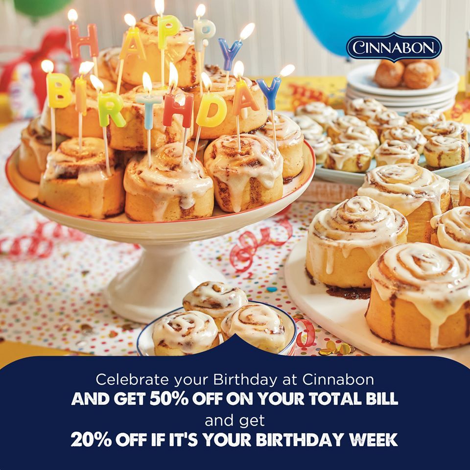 Cinnabon Qatar offers 2020