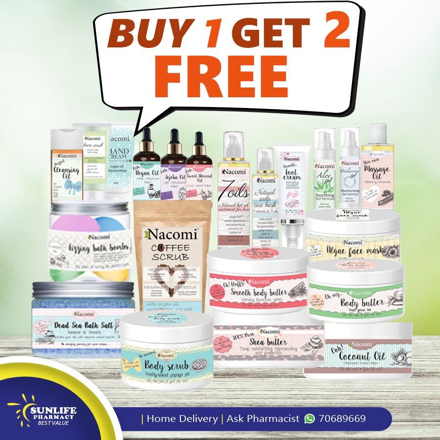 Sunlife Pharmacies Group QATAR Offers 2019