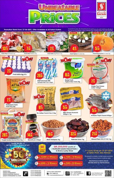 Safari Hypermarket Qatar Offers 2021