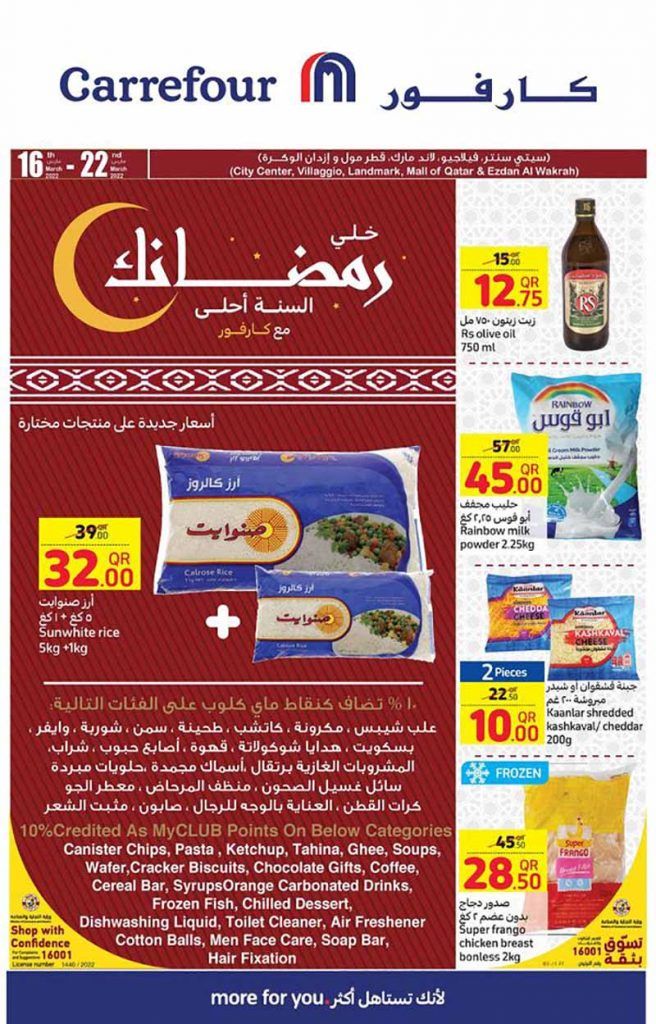 Carrefour Hypermarket Qatar Offers 2022