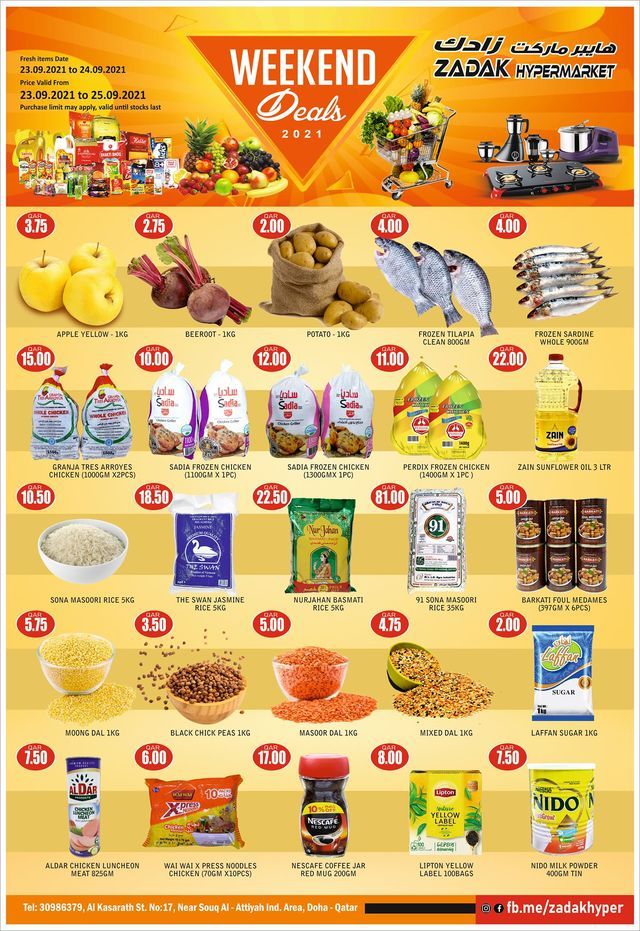 Zadak Hypermarket Qatar offers 2021