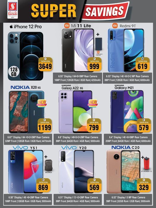 Safari Mobile shop Qatar offers 2021
