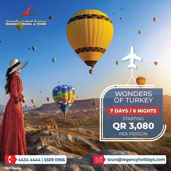 Regency Travel & Tours Qatar offers 2021