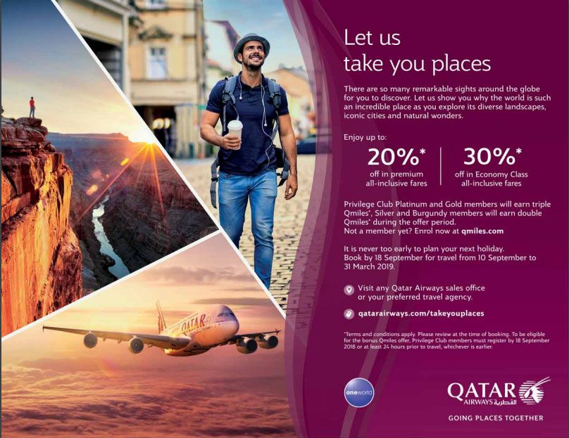 Qatar Airways Offers