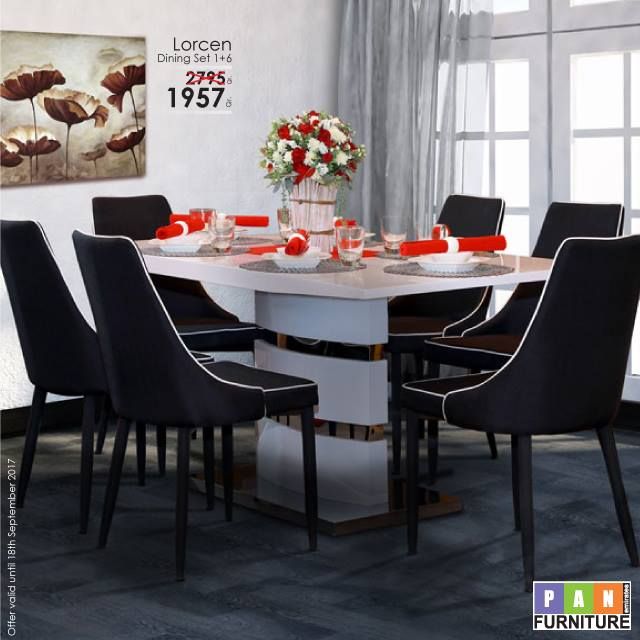 Offers Lorcen Dining Set  -  PanEmirates Qatar