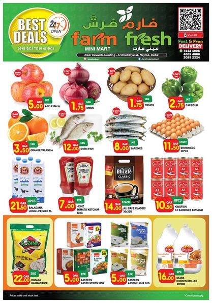 Farm Fresh Mini Mart Qatar offers 2021