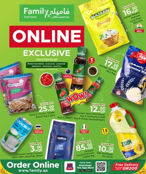 Family Food Center Qatar offers 2025