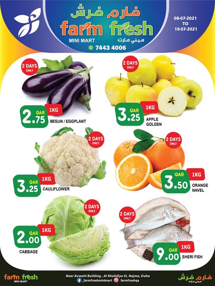 Farm Fresh Mini Mart Qatar offers 2021