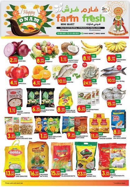 Farm Fresh Mini Mart Qatar offers 2021