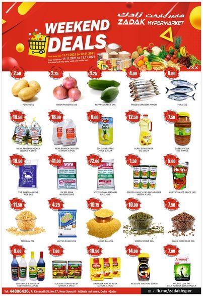 Zadak Hypermarket Qatar offers 2021