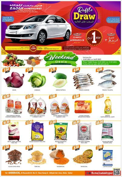Zadak Hypermarket Qatar offers 2021