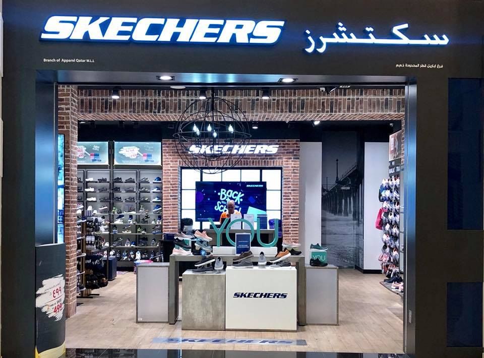 skechers showroom in qatar