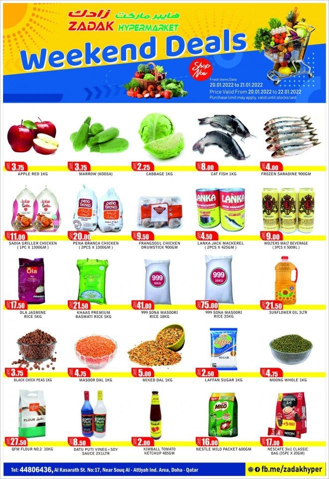 Zadak Hypermarket Qatar offers 2022