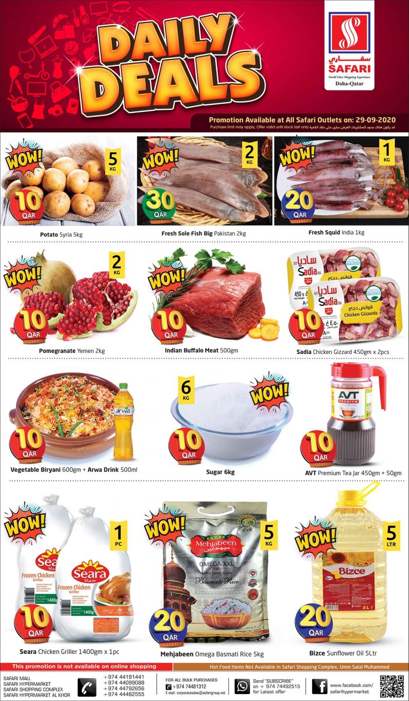 Safari Hypermarket Qatar Offers 2020