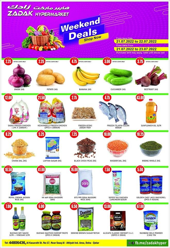 Zadak Hypermarket Qatar offers 2022