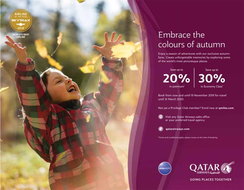 Qatar Airways Offers 2019