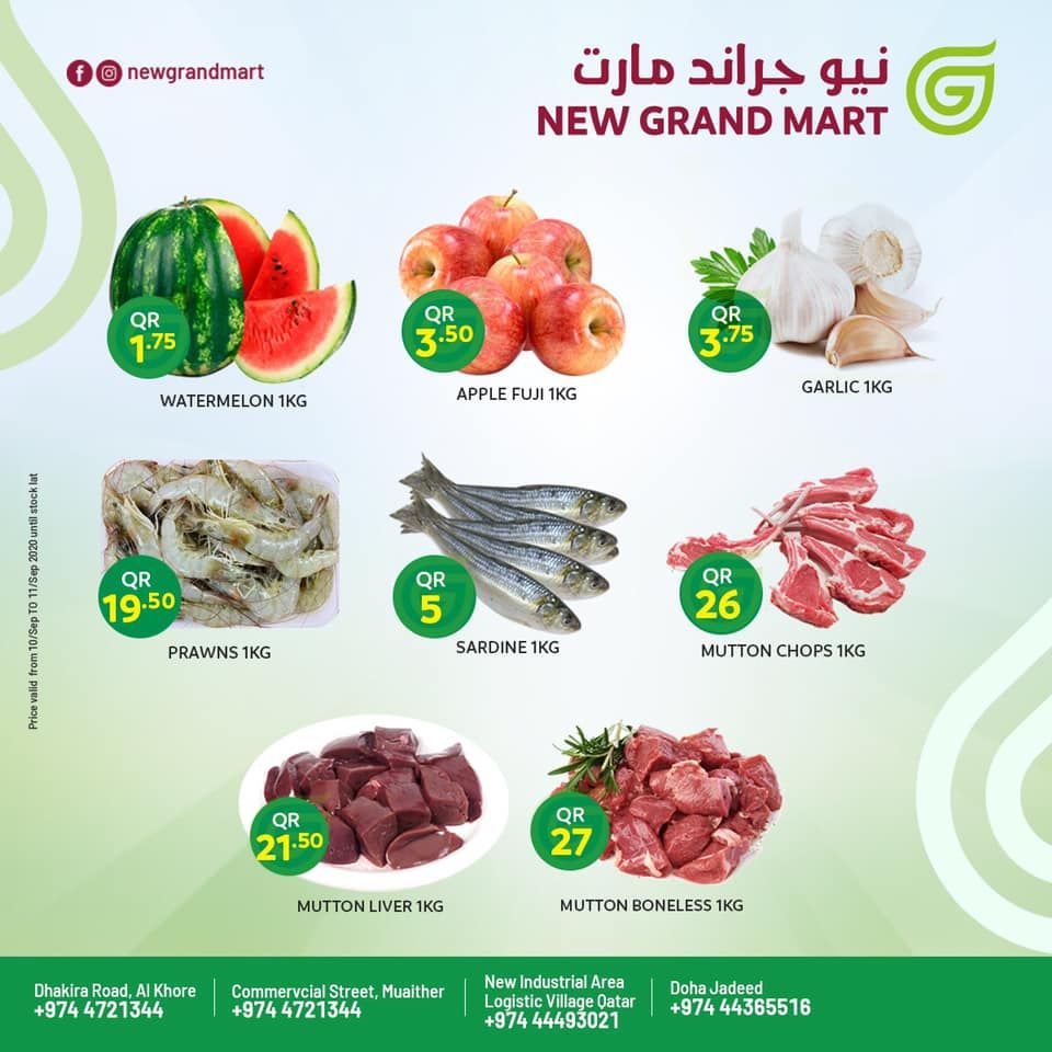 New Grand Mart Qatar Offers  2020