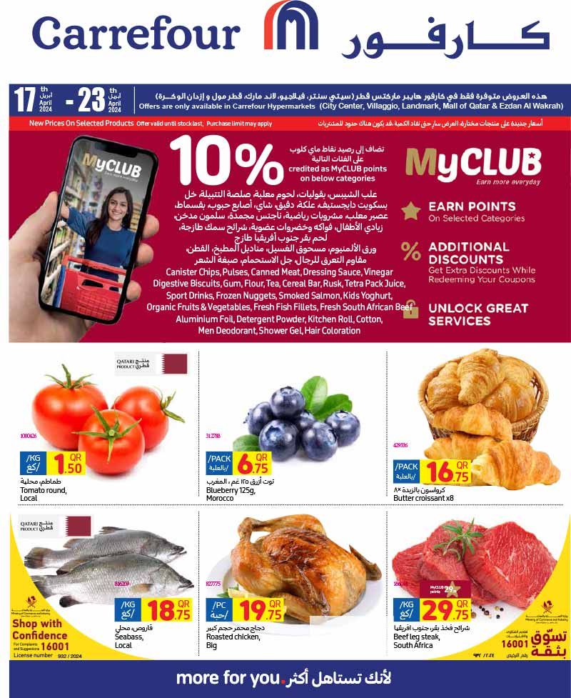 Carrefour Hypermarket Qatar Offers 2024