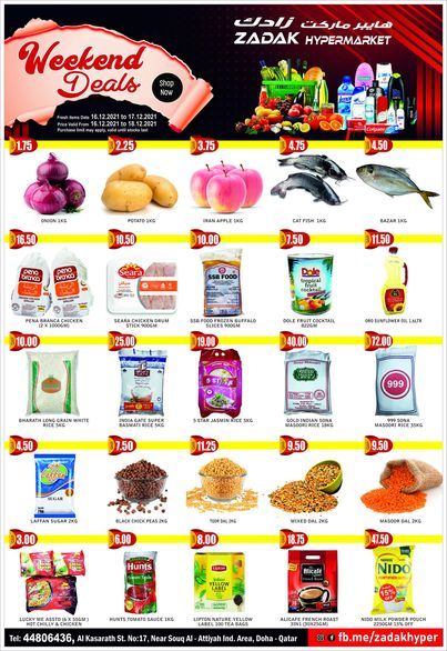 Zadak Hypermarket Qatar offers 2021