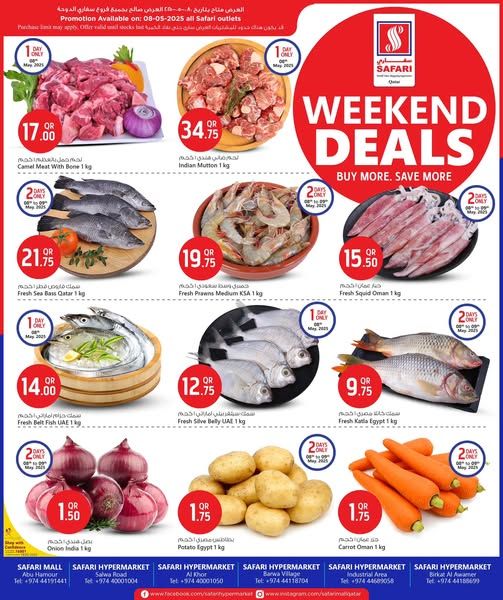 Safari Hypermarket Qatar offers 2025