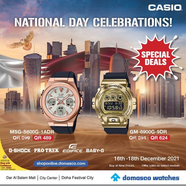 CASIO Qatar offers 2021