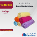 fleece blanket single