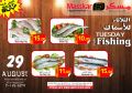 الثلاثاء للأسماك في مسكر هايبر ماركت